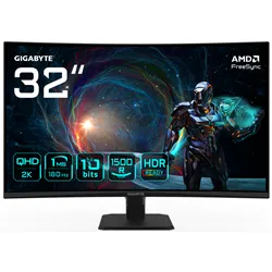 MONITOR GAMING GIGABYTE GS32QCA 31.5" 2560X1440 QHD