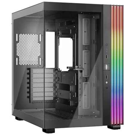 CAJA BEQUIET LIGHT BASE 600 DX ATX SIN FUENTE ARGB NEGRO