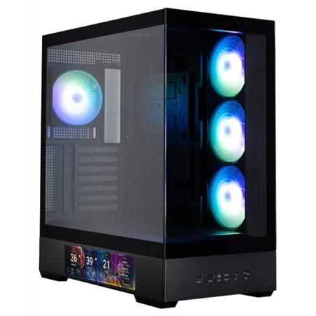 CAJA ZALMAN P40 DS ATX 4 XVENT 120MM ARGB 2XUSB 3.0 NEGRO S/N FUENTE