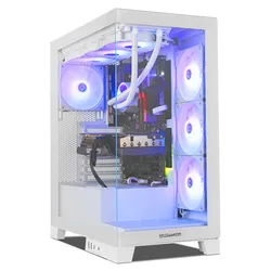 CAJA NOX HUMMER GLOCK SEMITORRE ATX FRAMELESS BLANCO