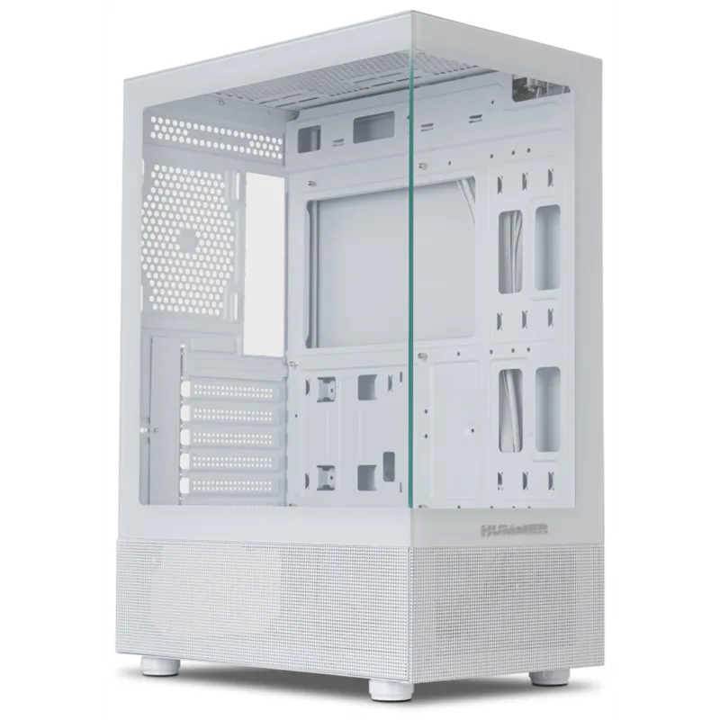 CAJA NOX HUMMER VISION SEMITORRE COMPACTA BLANCA USB3.0