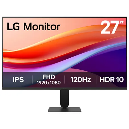 MONITOR LG 27U411A-B 27" FHD 100HZ VA CURVO HDR10 USB-C NEGRO