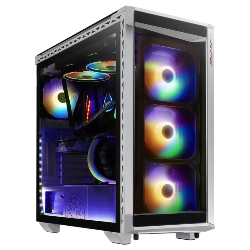 CAJA GAMING XPG BATTLECRUISER E-ATX 1XUSB-C 2XUSB SIN FUENTE BLANCO