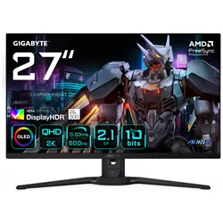 MONITOR GAMING GIGABYTE G27QQ5P 27" 2560x1440 QHD500Hz OLED KVM G-SYNC FreeSync