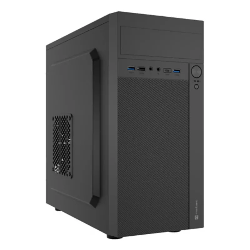 CAJA NATEC HELIX MATX MINITORRE 1XUSB-C 2XUSB3.0 1XUSB2.0 NEGRO SIN FUENTE