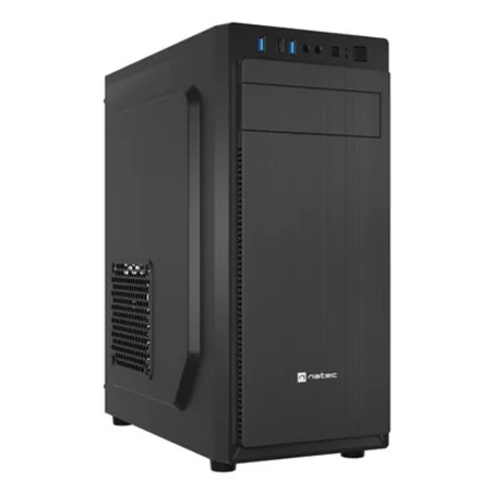 CAJA NATEC ARACANTA MIDI TORRE ATX LECTOR TARJETAS 1XUSB2.0 2XUSB3.0 NEGRO
