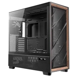 CAJA ANTEC FLUX PRO EUV WOOD ATX 2XUSB3.0 SIN FUENTE NEGRO