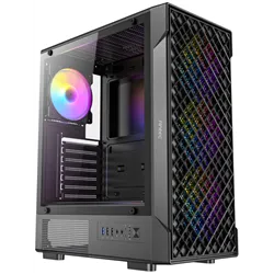 CAJA ANTEC VX-320 ATX 4 VENTILADORES ARGB NEGRA