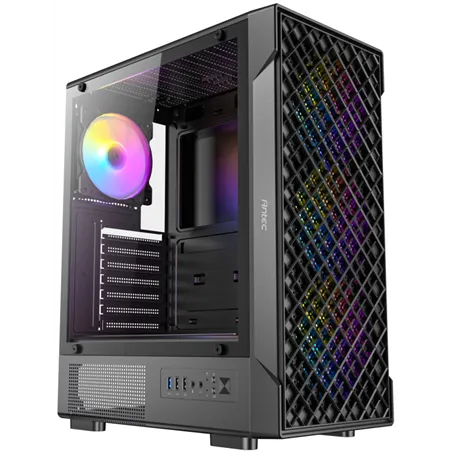 CAJA ANTEC VX-320 ATX 4 VENTILADORES ARGB NEGRA