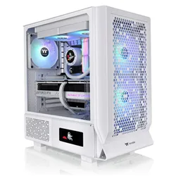 CAJA THERMALTAKE CERES 330 TG ARGB SNOW ATX 2XUSB 3.0 SIN FUENTE BLANCO