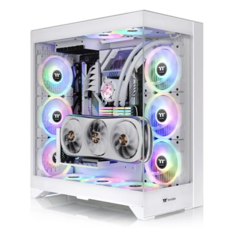 CAJA THERMALTAKE CTE E600 MX SNOW ATX 2XUSB 3.0 SIN FUENTE BLANCO