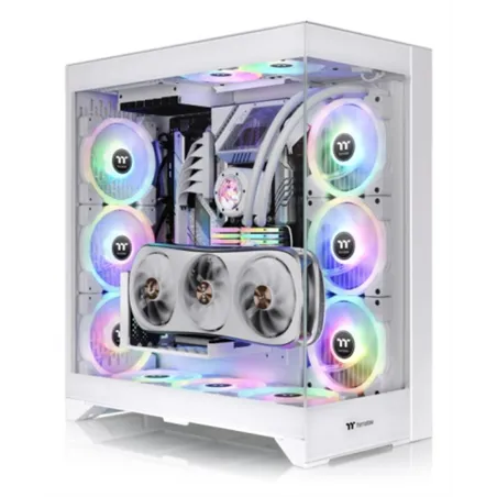 CAJA THERMALTAKE CTE E600 MX SNOW ATX 2XUSB 3.0 SIN FUENTE BLANCO