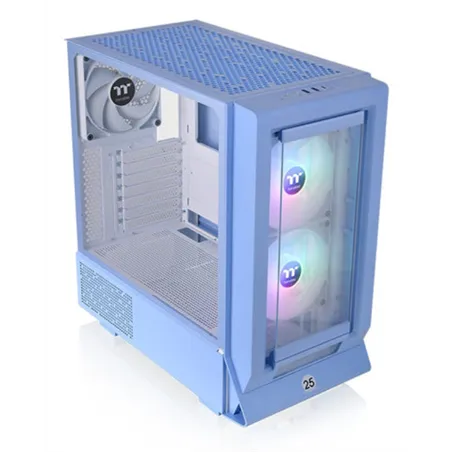 CAJA GAMING THERMALTAKE CERES 350 MX ATX 3XVENT 140 ARGB SN FUENTE HYDRANGEA
