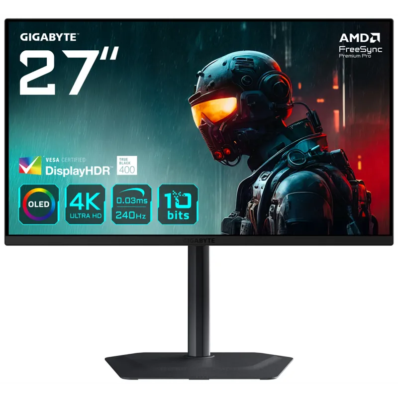 MONITOR GAMING GIGABYTE M27UA EK 27" 3840X2160
