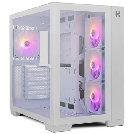 CAJA ATX NOX MIDITORRE DELUXE HUMMER ASTRA BLANCA