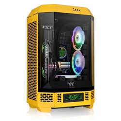 CAJA THERMALTAKE THE TOWER 300 MINI-ITX 2XUSBA 3.2 SIN FUENTE BUMBLEEBEE