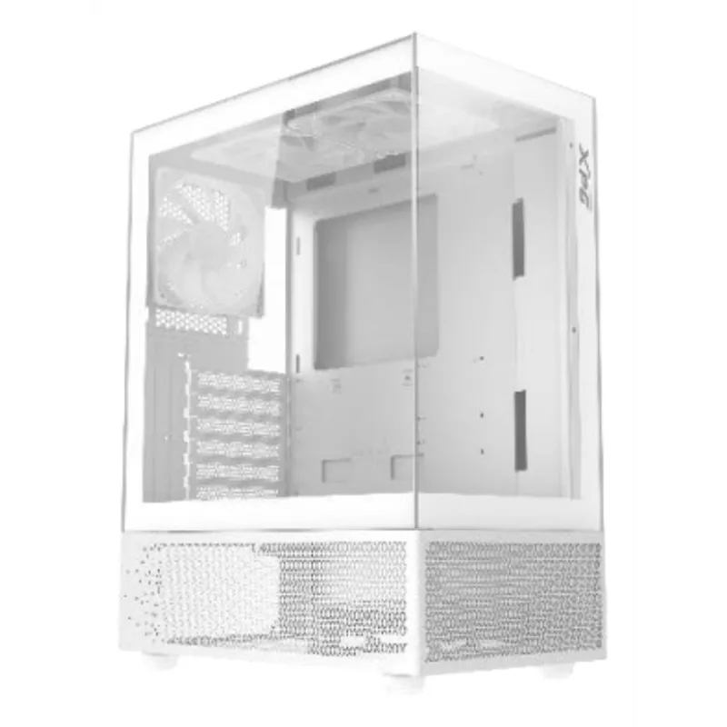 CAJA GAMING XPG INVADER X MINI ATX 1XUSB-C 2XUSB SIN FUENTE ARGB BLANCO