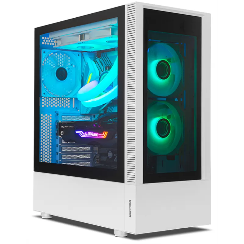 CAJA NOX Semitorre ARGB ATX Nox Hummer Nemesis Blanca