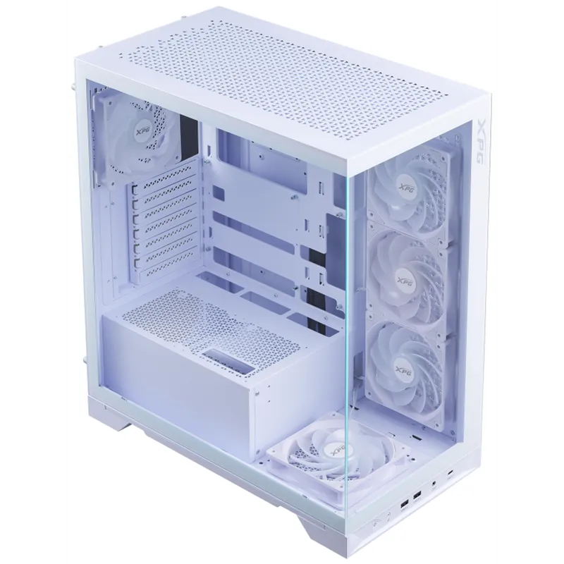 CAJA GAMING XPG INVADER X ATX 1XUSB-C 2XUSB2 SIN FUENTE BLANCO