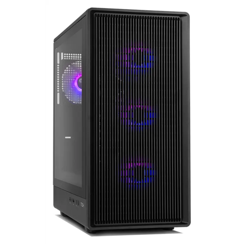 CAJA NOX SEMITORRE MESH INFINITY IOTA ARGB NEGRO USB 3.0