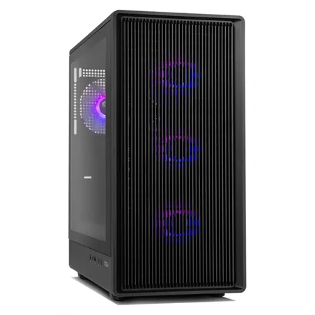 CAJA NOX SEMITORRE MESH INFINITY IOTA ARGB NEGRO USB 3.0