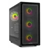 CAJA NOX SEMITORRE HYPERFLOW HUMMER AERO ARGB NEGRO USB 3.0 TYPE C
