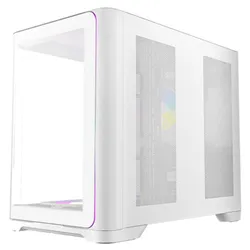 CAJA ANTEC C5 CURVE ARGB ATX BLANCO 3XVENT REV 120 MM 1X120MM 2XUSB SN FUENTE