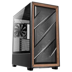 CAJA GAMING ANTEC FLUX E-ATX 2XUSB3.0 ,1XTYPE C 10GBPS S/F WOOD
