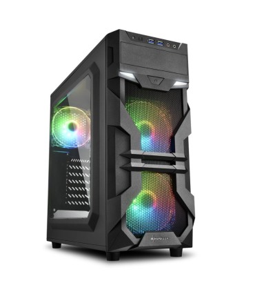 CAJA SHARKOON VG7-W ATX 2XUSB3.0 2XUSB2.0 SIN FUENTE RGB