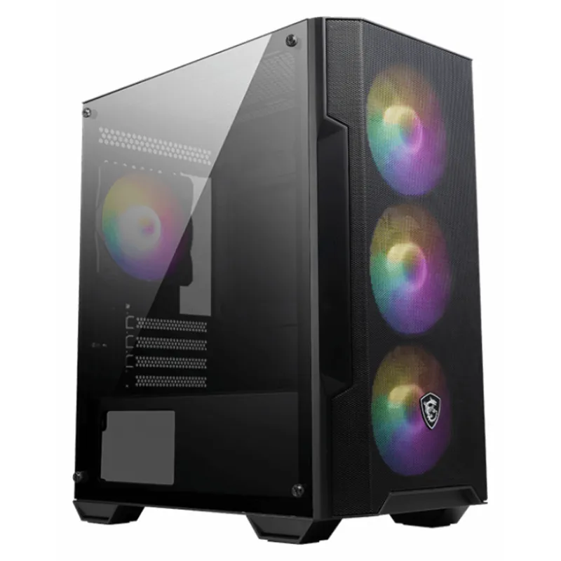 CAJA GAMING MSI MAG FORGE M100A MATX 1XUSB3.2 RGB NEGRO