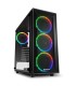 CAJA SHARKOON TG4M ATX 2XUSB3.0 RGB SIN FUENTE