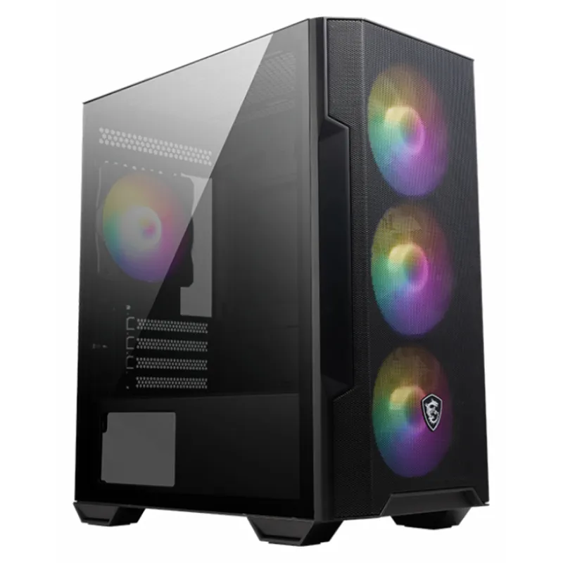 CAJA GAMING MSI MAG FORGE M100R MICRO ATX 2XUSB3.2 ARGB NEGRO