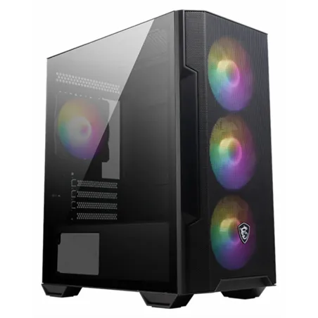 CAJA GAMING MSI MAG FORGE M100R MICRO ATX 2XUSB3.2 ARGB NEGRO