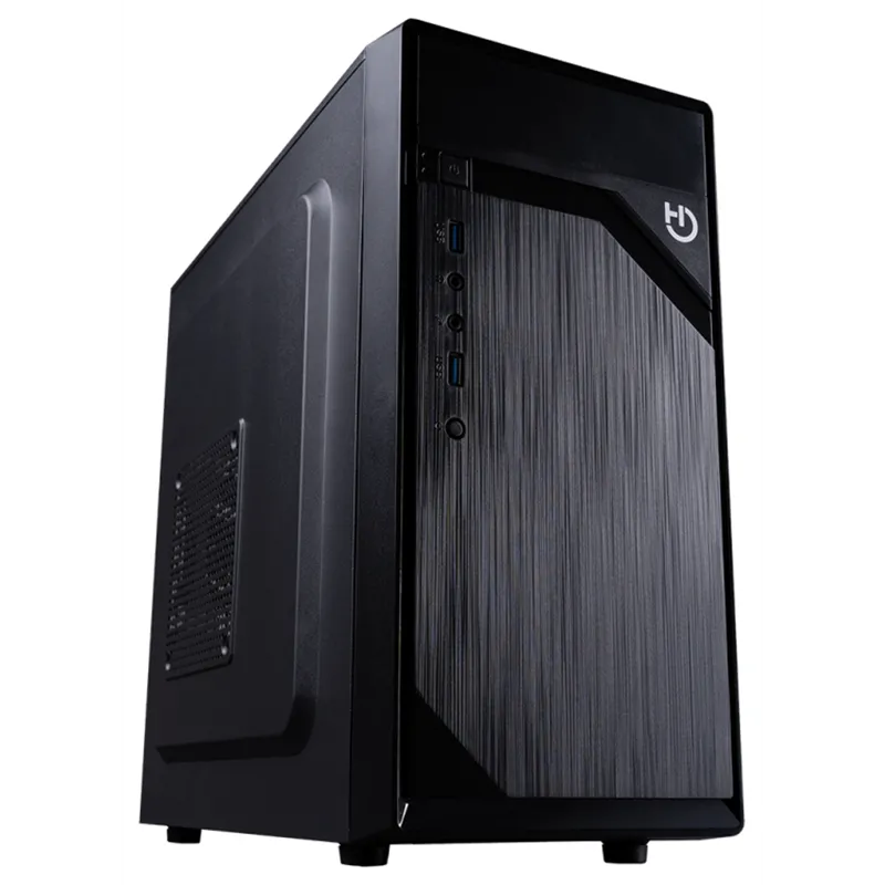 CAJA MATX HIDITEC Q2 PRO 2xUSB 3.0 FTE 500W + CARD READER
