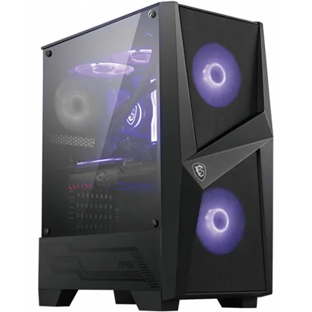 CAJA GAMING MSI MAG FORGE 100M ATX 2XUSB3.2 RGB NEGRO