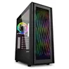 CAJA ATX SHARKOON RGB WAVE 2XUSB3.0 RGB SIN FUENTE NEGRO