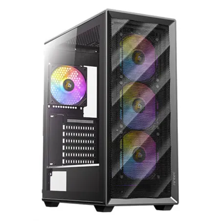 CAJA ANTEC AX85 ARGB ATX NEGRO 4XVENT 120MM 2XUSB SN FUENTE