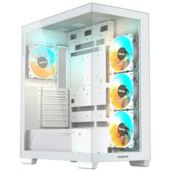 CAJA GIGABYTE C500 PANORAMIC STLEATH ATX 4 VENT 120MM BLANCA