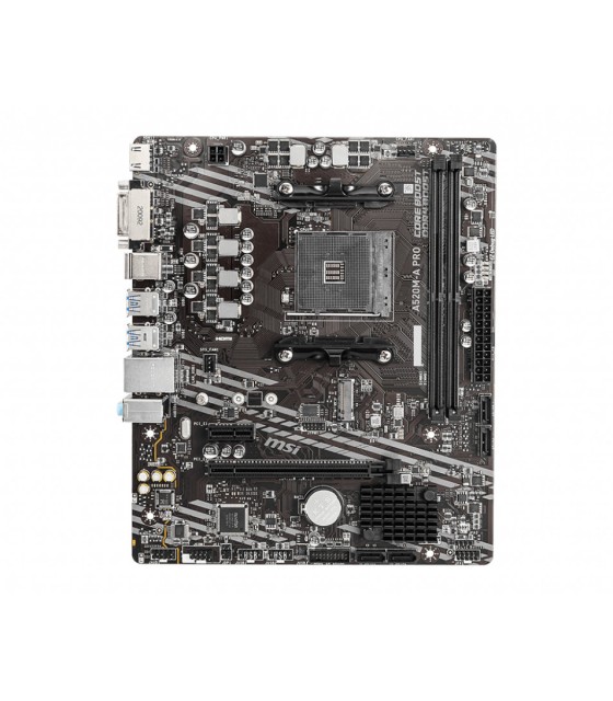 PLACA BASE MSI A520M-A PRO AM4 MATX 2XDDR4