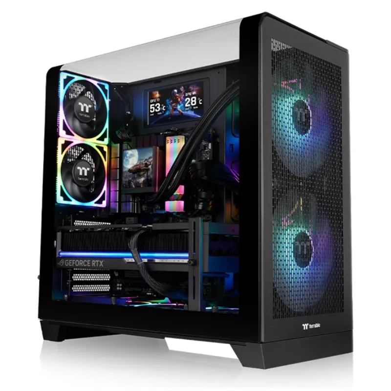 CAJA THERMALTAKE VIEW 390 AIR  ATX 2XUSB 3.0 SIN FUENTE NEGRO
