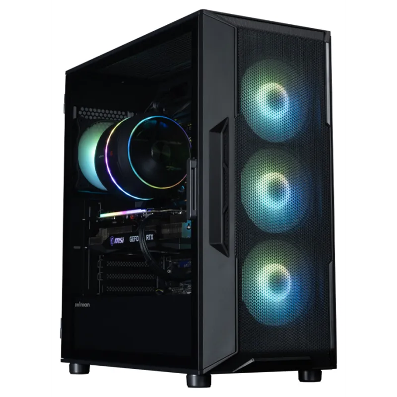 CAJA ZALMAN I3 NEO ARGB V2 ATX 4XVENT 120MM 2XUSB 3.0 NEGRO S/N FUENTE