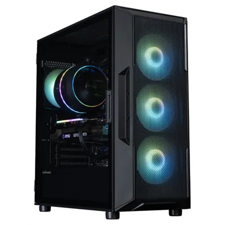 CAJA ZALMAN I3 NEO ARGB V2 ATX 4XVENT 120MM 2XUSB 3.0 NEGRO S/N FUENTE