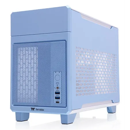 CAJA THERMALTAKE TR100 MINI-ITX USB 3.2 C x 1 USB 3.0 x 2 SN FUENTE AZUL
