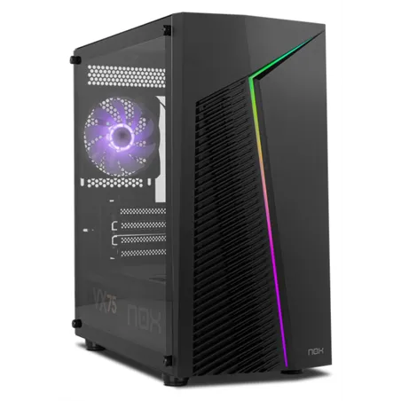 CAJA NOX INFINITY RGB M-ATX CHASSIS MINITORRE NEGRO