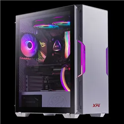 CAJA GAMING XPG STARKER ATX 2XUSB SIN FUENTE ARGB BLANCO