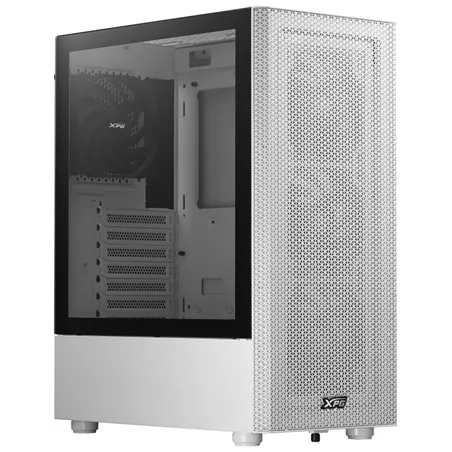 CAJA GAMING XPG MINI-ATX 4X120MM VENT WH SIN PSU