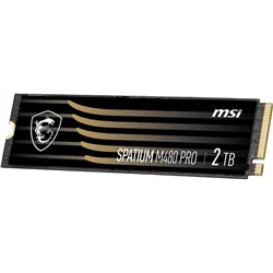 SSD MSI SPATIUM M480 PRO 2TB PCIE4 NVME M2
