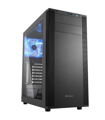 CAJA SHARKOON M25-W ATX 2XUSB3.0 SIN FUENTE NEGRO