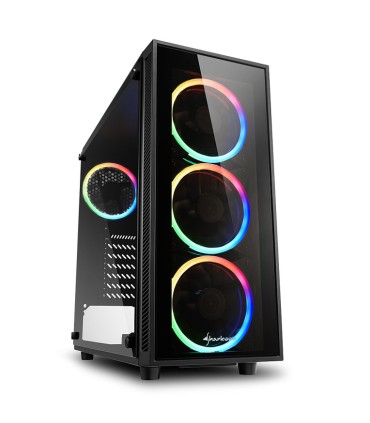 CAJA SHARKOON TG4 RGB ATX 2XUSB3.0 SIN FUENTE
