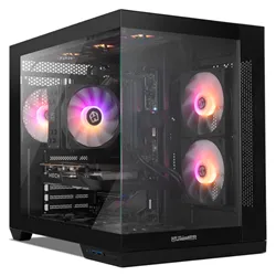 CAJA HUMMER ASTRA NEO SEMITT ATX CRISTAL FRAMELESS NEGRO
